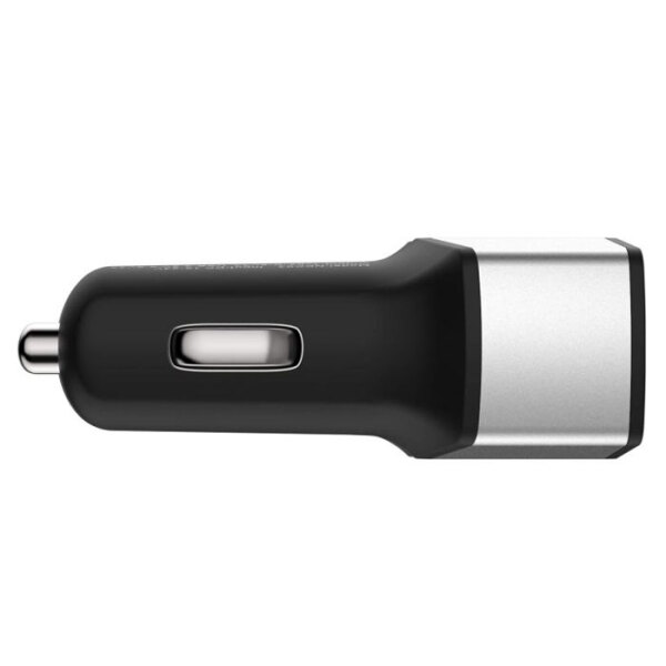 Incarcator auto Nillkin, Celerity (USB+Type-C) QC3.0, Silver  photo 4