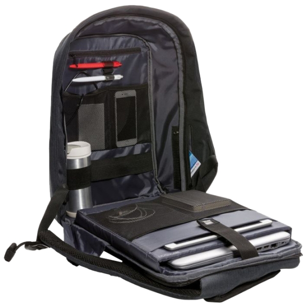 Рюкзак XD-Design Bobby anti-theft 17.3" Черный  photo 4