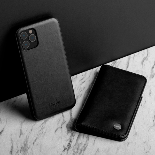 Husă pentru smartphone Apple iPhone 11 Pro (Overture) Black Moshi, PU, Flip Cover photo 4
