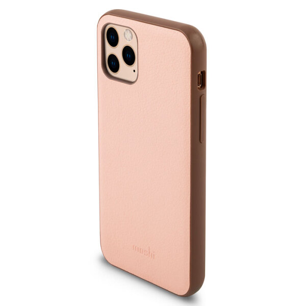 Husă pentru smartphone Apple iPhone 11 Pro (Overture) Pink Moshi, PU, Back photo 3