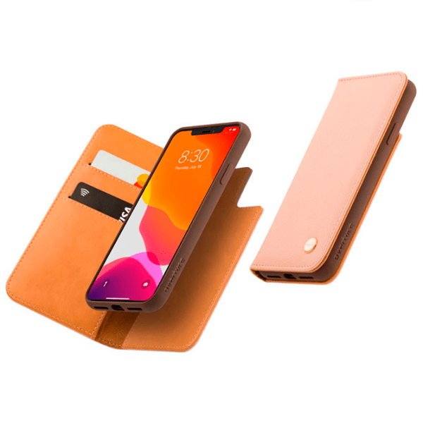 Husă pentru smartphone Apple iPhone 11 Pro Max (Overture) Pink Moshi, Piele, Flip Cover photo 3
