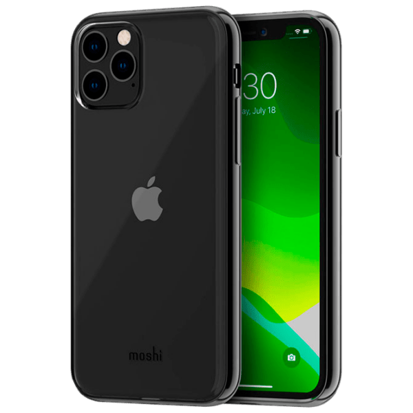 Husă pentru smartphone Apple iPhone 11 Pro (Vitros) Black Transparent Moshi, PU, Back photo 1