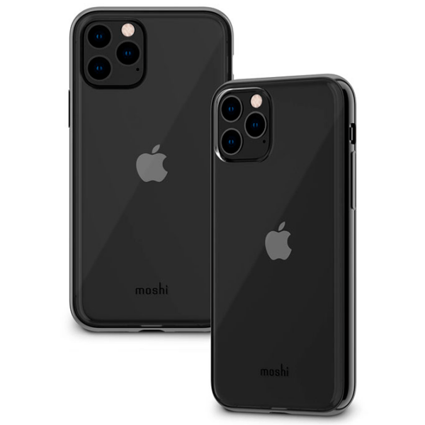 Husă pentru smartphone Apple iPhone 11 Pro (Vitros) Black Transparent Moshi, PU, Back photo 2
