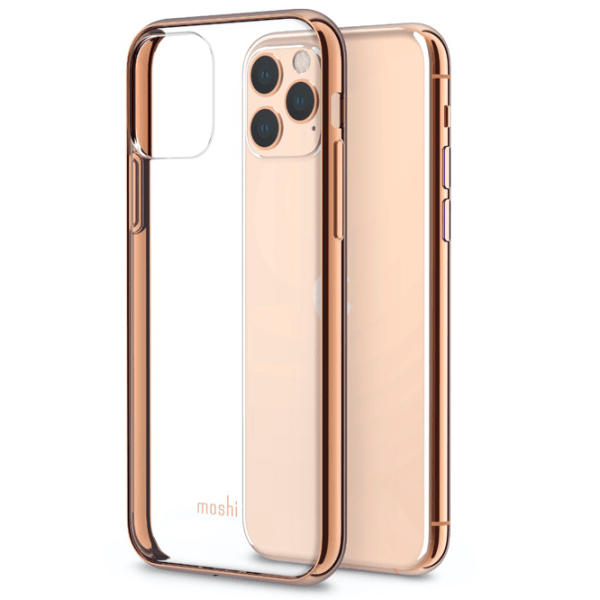 Husă pentru smartphone Apple iPhone 11 Pro (Vitros) Gold Transparent Moshi, PU, Back photo 3