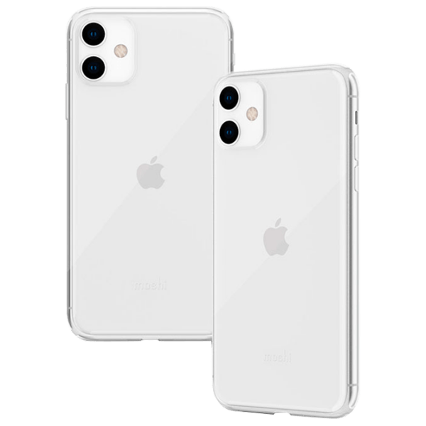 Husă pentru smartphone Apple iPhone 11 (Superskin) Transparent Moshi, PU, Back photo 1