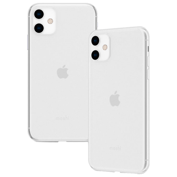 Husă pentru smartphone Apple iPhone 11 (Superskin) Transparent Gray Moshi, PU, Back photo 1