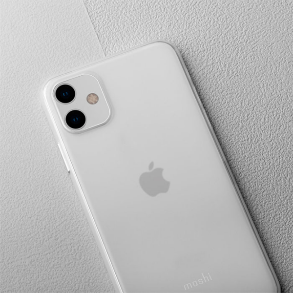 Husă pentru smartphone Apple iPhone 11 (Superskin) Transparent Gray Moshi, PU, Back photo 3