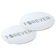 Suport pentru telefon Forever Universal sticker Silver 