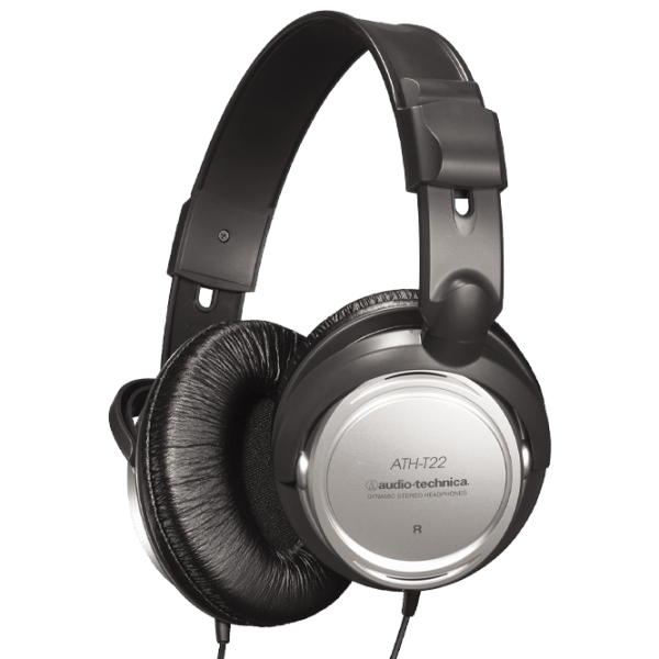 Căști AUDIO-TECHNICA ATH-T22 Black Cu fir / Personal / Over the ear photo 1