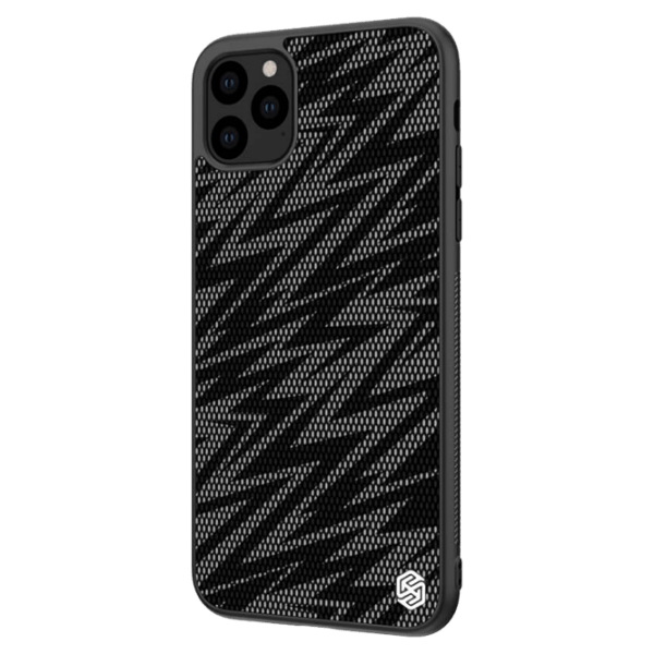 Husă pentru smartphone Apple iPhone 11 Pro (Gradient Twinkle) Silver Black Nillkin, PC, Back photo 2