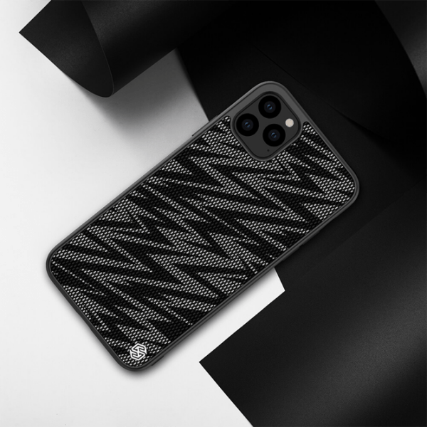 Husă pentru smartphone Apple iPhone 11 Pro (Gradient Twinkle) Silver Black Nillkin, PC, Back photo 4