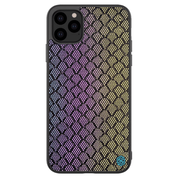 Husă pentru smartphone Apple iPhone 11 Pro (Gradient Twinkle) RAINBOW Black Nillkin, PC, Back photo 1