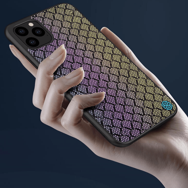 Husă pentru smartphone Apple iPhone 11 Pro (Gradient Twinkle) RAINBOW Black Nillkin, PC, Back photo 4
