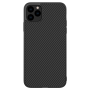 Husă pentru smartphone Apple iPhone 11 Pro (Synthetic Fiber) Black Nillkin, PC, Back