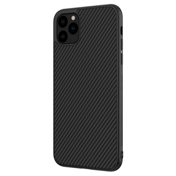 Husă pentru smartphone Apple iPhone 11 Pro (Synthetic Fiber) Black Nillkin, PC, Back photo 2