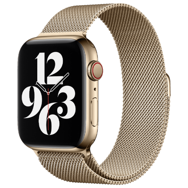 Ceas inteligent Apple Watch Series 5 Gold 1.78" | 44mm | Oțel inoxidabil | MWVE2 photo 1