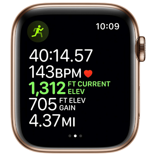 Ceas inteligent Apple Watch Series 5 Gold 1.78" | 44mm | Oțel inoxidabil | MWVE2 photo 4