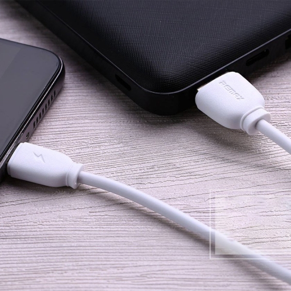 Cablu pentru telefon Remax RC-134i USB Type-A/ Lightning White  photo 3