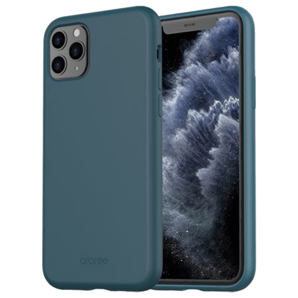 Чехол для смартфона Apple iPhone 11 Pro (Typo-Skin) Forest Синий Araree, TPU, Back photo 1