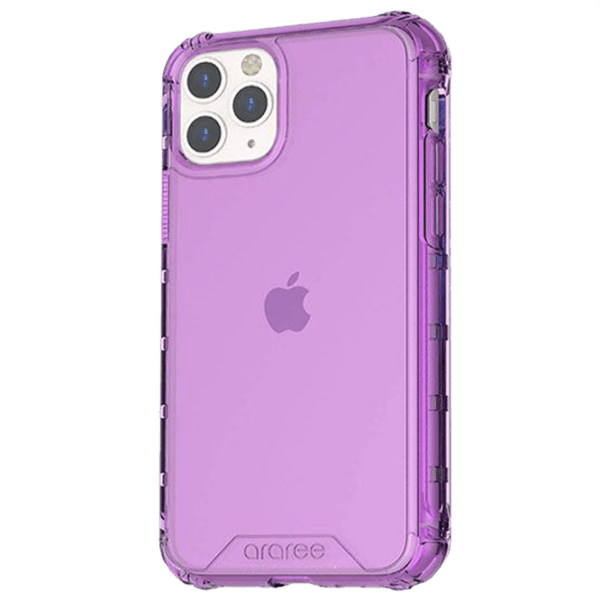 Чехол для смартфона Apple iPhone 11 Pro (Mach ) Прозрачный Пурпурный Araree, TPU, Back photo 1