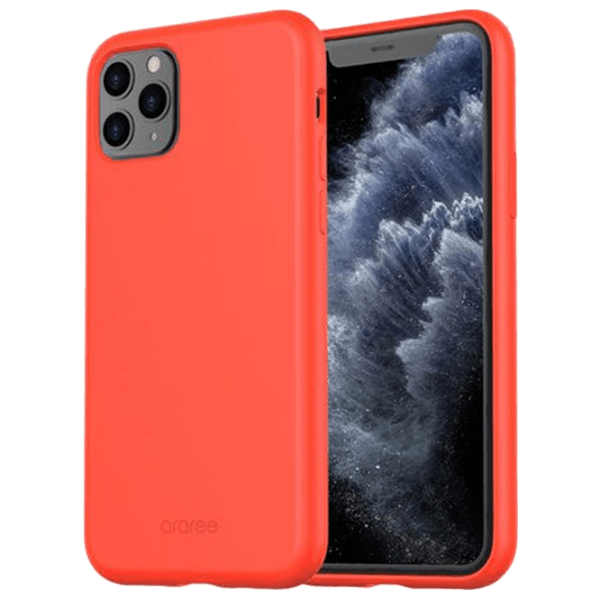 Чехол для смартфона Apple iPhone 11 Pro Max (Typo-Skin) Красный Araree, TPU, Back photo 1