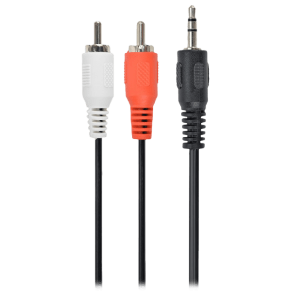 Cablu audio Gembird CCA-458 RCA/ 3.5 mm Black  photo 1