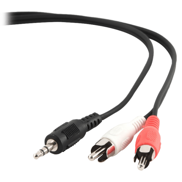 Cablu audio Gembird CCA-458 RCA/ 3.5 mm Black  photo 2