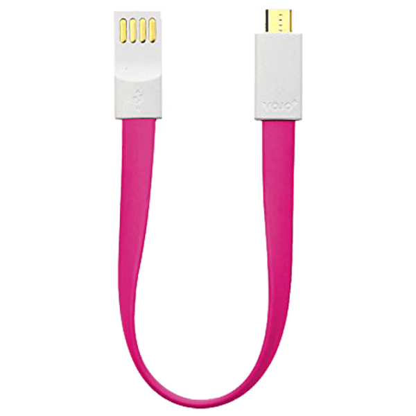 Cablu pentru telefon Vojo Magnet 3 USB Type-A/ microUSB Pink  photo 1