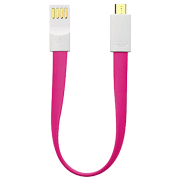 Кабель для телефона Vojo Magnet 3 USB Type-A/ microUSB Розовый 