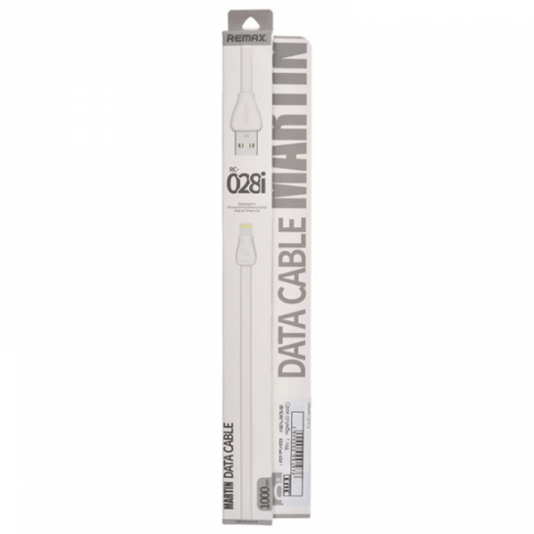Кабель для телефона Remax Martin USB Type-A/ Lightning Белый  photo 2