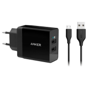 Сетевое зарядное устройство Anker B2021 (24 Вт) Белый  / Белый