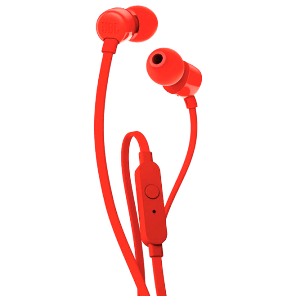 Căști JBL T110 Red Cu fir / Personal / In ear photo 2