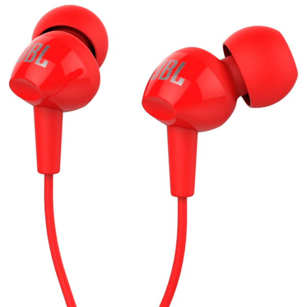 Căști JBL T110 Red Cu fir / Personal / In ear photo 3