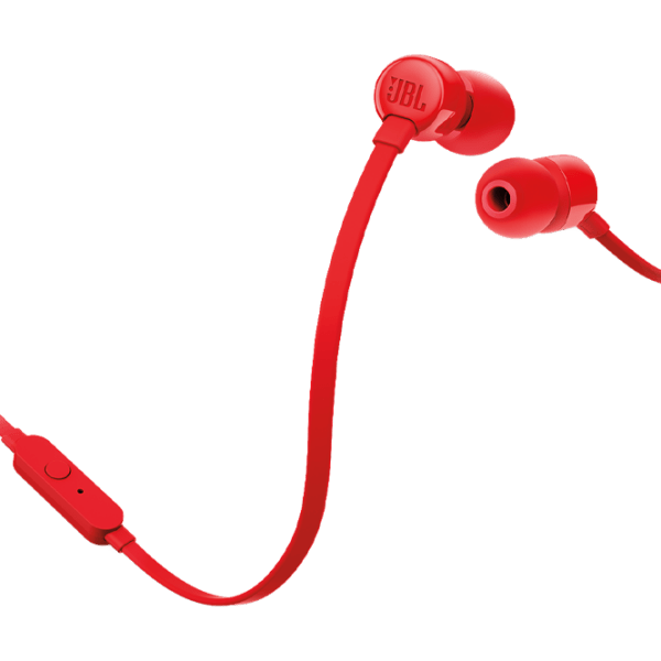 Căști JBL T110 Red Cu fir / Personal / In ear photo 4