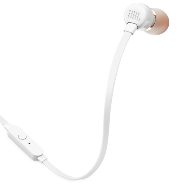 Căști JBL T110 White Cu fir / Personal / In ear photo 3