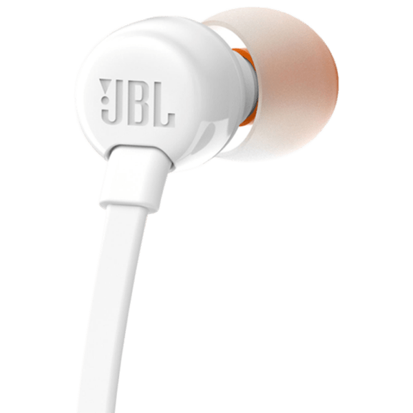 Căști JBL T110 White Cu fir / Personal / In ear photo 4