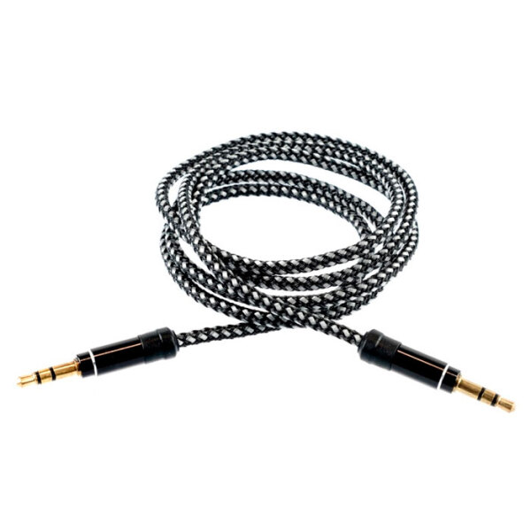 Cablu audio 3.5mm male -> 3.5mm male (1.5m), Tellur (TLL3110), Black  photo 1