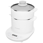 Plită de masă Xiaomi Mijia Mi Qcooker White Cu inducție, Oțel emailat
