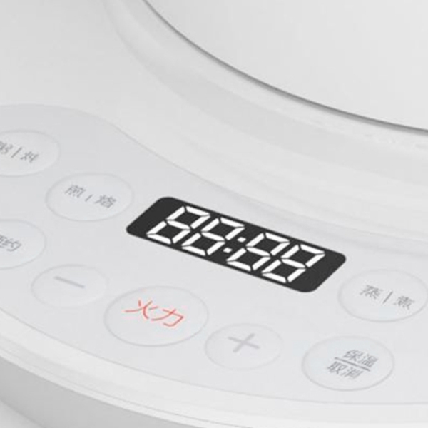 Plită de masă Xiaomi Mijia Mi Qcooker White Cu inducție, Oțel emailat photo 3