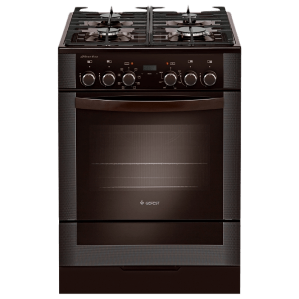 Aragaz Gefest 6502-03 0045 Brown Tipul plitei: Pe gaz, 55 l, Tipul cuptorului: Electric photo 1