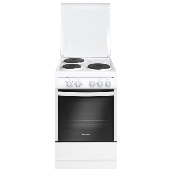 Aragaz Gefest 5140 White Tipul plitei: Electrică, 55 l, Tipul cuptorului: Electric photo 1