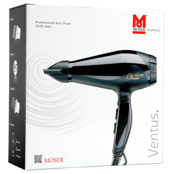 Фен Moser Ventus 4350-0050 Черный  photo 7
