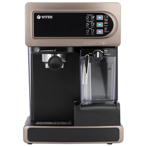 Кофеварка Vitek VT-1517 Коричневый 1300 Вт, 1.65 л, Бойлер photo 1