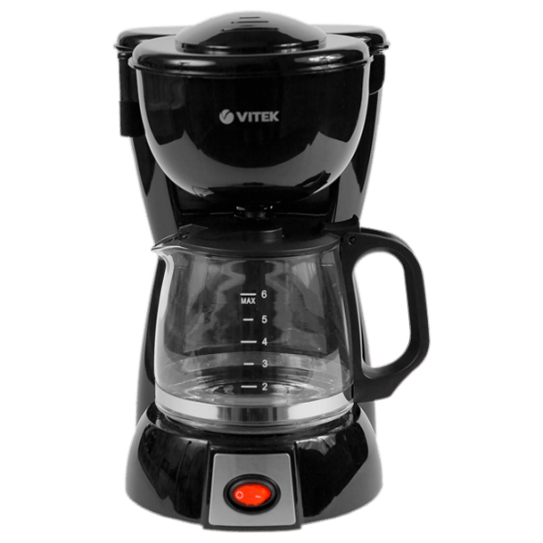 Cafetieră Vitek VT-1521 Black 600 W, 0.6 l,  photo 1
