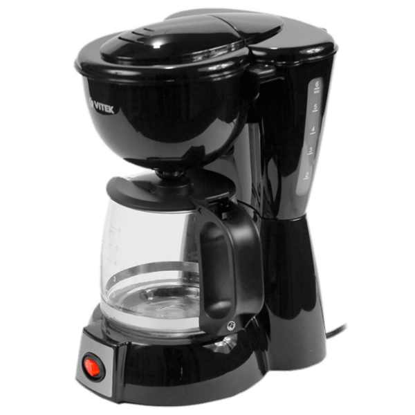 Cafetieră Vitek VT-1521 Black 600 W, 0.6 l,  photo 2