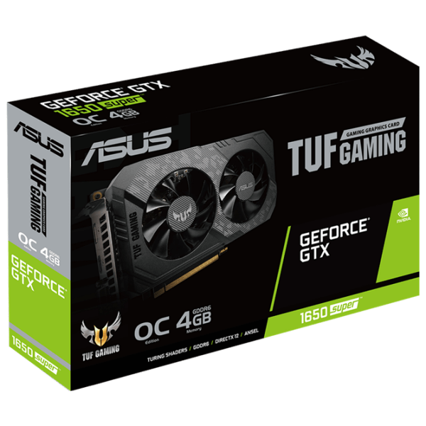 Видеокарта Asus GeForce GTX 1650 SUPER TUF Gaming 4 ГБ  photo 6