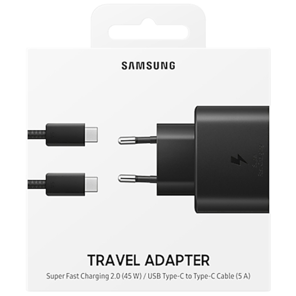 Încărcător de rețea Samsung EP-TA845 (45 W) Black 5 A / Black photo 6
