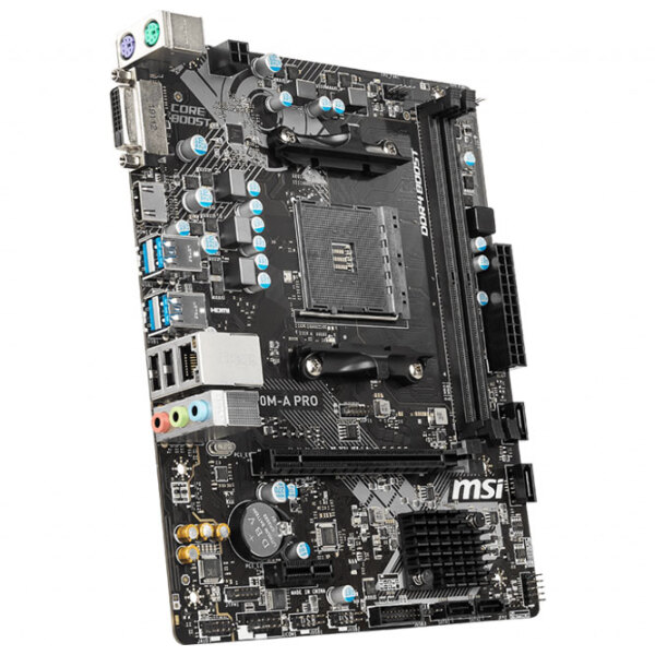 Материнская плата MSI A320M-A PRO mATX  photo 2