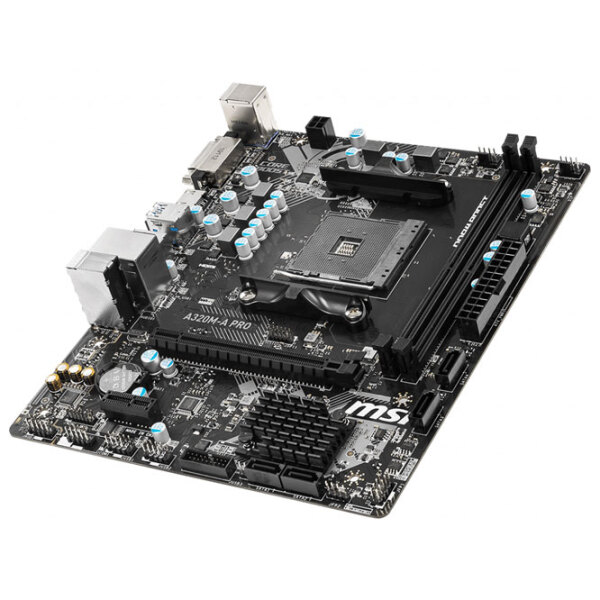 Материнская плата MSI A320M-A PRO mATX  photo 3