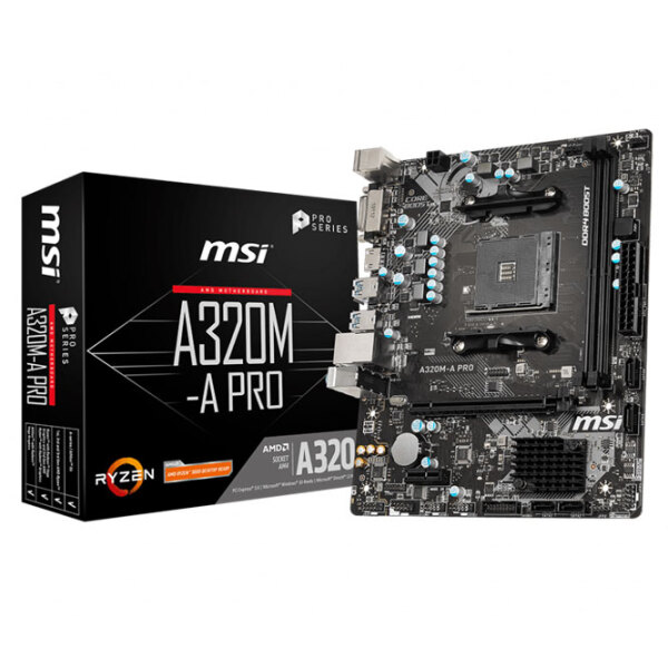 Материнская плата MSI A320M-A PRO mATX  photo 5